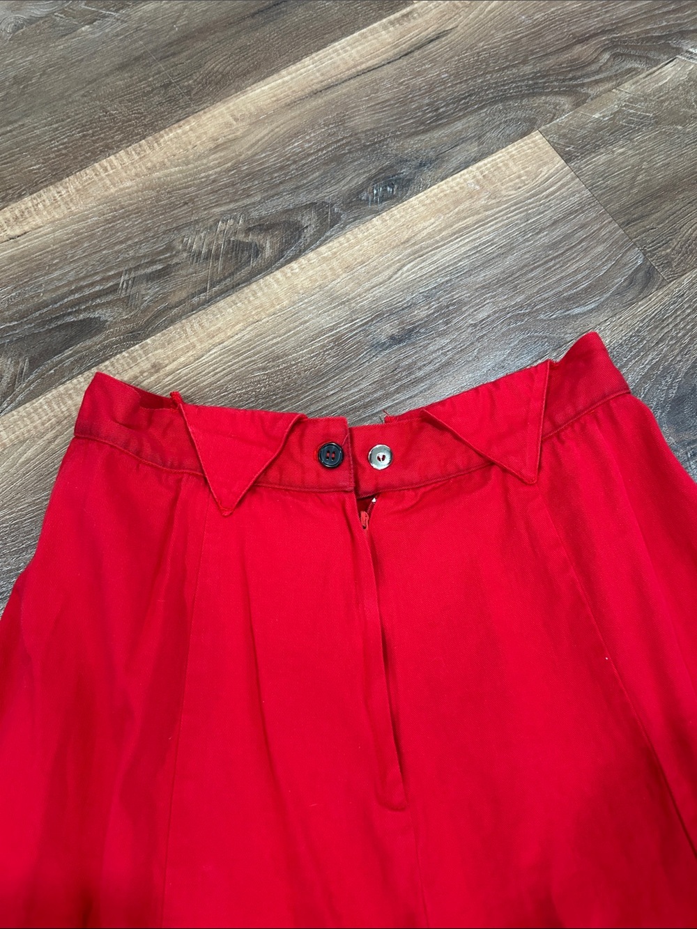 Vintage Circle T by Marilyn Lenox Red Concho Western Rodeo Skirt Womens 13/14 - Picture 10 of 14